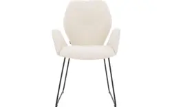 Goossens eetkamerstoel hera wit stof - 8221059-01 3